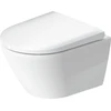 Image de Duravit WC suspendu, cuvette profonde Compact D-Neo 37x48 cm, 4,5 l, sans rebord, blanc