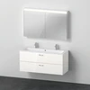 Image de Duravit Ensemble de meubles XBase 40x28,8 cm, WT 2HL, WTU 2 SBK, vis aggloméré, blanc brillant