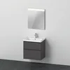 Image de Ensemble de Meubles D-Neo, lavabo de Meuble avec Meuble sous-lavabo Mural et Miroir LED, 650x2000mm, DE011204949, Couleur: Version