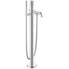 Image de Duravit White Tulip, mitigeur monocommande de baignoire au sol, saillie 210 mm, WT5250000010