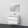 Image de Ensemble de Meubles D-Neo, lavabo de Meuble avec Meuble sous-lavabo Mural et Miroir LED, 800x2000mm, DE011301818, Couleur: Version