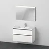 Image de Ensemble de Meubles D-Neo, lavabo avec Meuble sous-lavabo Mural et Miroir LED, 1000x2000mm, DE011401818, Couleur: Version