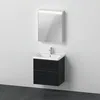 Image de Ensemble de Meubles D-Neo, lavabo de Meuble avec Meuble sous-lavabo Mural et Armoire de Toilette LED (Stop à Gauche), 650x2000mm, DE0115L1616, Couleur: Version