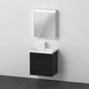 Image de Duravit Ensemble meuble D-Neo 650 mm, charnière droite, chêne noir