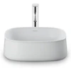 Image de Duravit Lavabo à poser Zencha 42x42 cm, sans trop-plein, blanc mat s-matt