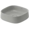 Image de Duravit Zencha lavabo à poser 420 mm, sans trou pour robinet, 2373426779, Couleur: gris