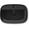 Image de Duravit Zencha Lavabo à poser 55x39 cm, m L, HLP, sans trop-plein, gris anthracite mat