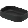Image de Duravit Zencha lavabo à poser 550 mm, sans trou de radon, 2373551379, Couleur: Anthracite mat