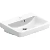 Image de Duravit No.1 lave-mains, avec trou pour robinetterie, avec trop-plein, 500x400, dessous émaillé, blanc, 0743500000