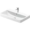 Image de Duravit No.1 lavabo, 1 trou de robinetterie, avec trop-plein, 800x460mm, partie inférieure vitrifiée, 23758000002