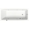 Image de Duravit Baignoire balnéo No. 1 170x75 cm, 145 l, version EB, avec 1 RS, blanche
