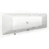 Image de Duravit Baignoire balnéo No. 1 160x85 cm, 140 l, EB-Vers, 1 RS gauche, blanche