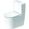 Image de Duravit Soleil by Starck WC au sol, sans rebord, 650x370x415mm, 2, 2011090000, Couleur: blanc