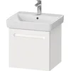 Image de Duravit No.1 bâti-Support pour lavabo, 1 tiroir, 490x426x478mm, avec découpe Siphon, tiroir intérieur, N143800, Couleur: Décor Blanc Mat