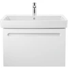 Image de Duravit Meuble sous-lavabo No. 1 1 tiroir, suspendu, 74x42,6x47,8 cm, blanc mat