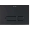 Image de Plaque dactionnement Duravit DuraSystem A1 mécanique pour WC, 217x146,5 mm, plastique, WD5001031000, Couleur: noir mat