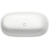 Image de Duravit Baignoire Zencha 160x85x45,5 cm, 1 RS, indépendante, blanc mat
