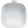 Image de Duravit Baignoire Zencha 140x140x48 cm, îlot, 4 rebords, blanche