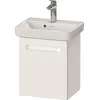 Image de Duravit No.1 bâti-Support pour lavabo, charnières à Gauche, 390x316x478mm, N14266L, Couleur: Décor Blanc Mat
