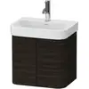 Image de Duravit Meuble sous lavabo Happy D.2 Plus 47,5x35x41,5 cm, 2 portes, noyer brossé