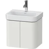 Image de Duravit Meuble sous lavabo Happy D.2 Plus 47,5x35x41,5 cm, 2 portes, blanc mat nordique