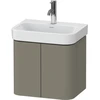 Image de Duravit Meuble sous-lavabo Happy D.2 Plus 47,5x35x41,5 cm, 2 portes, gris pierre mat