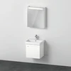Image de Duravit Ensemble meuble n° 1 55 cm, charnière droite, blanc mat