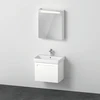 Image de Duravit Ensemble de meubles n° 1 65 cm, charnière droite, blanc mat