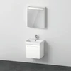 Image de Duravit Ensemble de meubles No. 1 55 cm, charnière droite, blanc mat