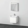 Image de Duravit Ensemble de meubles n° 1 60 cm, charnière gauche, blanc mat