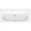 Image de Duravit Soleil by Starck Baignoire, 1800x800x469mm, encastrée, 2 rails arrière, 700503, 700503000000000