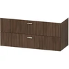 Image de Duravit Ensemble de meubles XBase 123 cm, noyer foncé