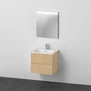 Image de Duravit Ensemble de meubles XBase 2 tiroirs, 63 cm, chêne naturel
