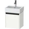 Image de Duravit Meuble sous lavabo Ketho.2 43,4x33,8x44 cm, 1 porte, wd, à droite, blanc mat