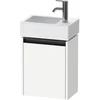 Image de Duravit Meuble sous-lavabo Ketho.2 36,4x23,8 cm, à gauche, blanc mat, 1 porte, suspendu