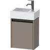 Image de Duravit Meuble sous lavabo Ketho.2 36,4x23,8 cm, angle gauche, 1 porte, suspendu