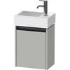 Image de Duravit Meuble sous lavabo Ketho.2 36,4x23,8cm, à droite, blanc mat, 1 porte, suspendu