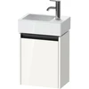 Image de Duravit Meuble sous-vasque Ketho.2 36,4x23,8 cm, à droite, blanc brillant, 1 porte, suspendu
