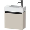 Image de Duravit Meuble sous lavabo Ketho.2 48,4x23,8 cm, à droite, taupe, 1 porte, suspendu