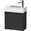 Image de Duravit Meuble sous lavabo Ketho.2 48,4x23,8 cm, à droite, gris, 1 porte, suspendu