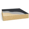 Image de Duravit Bac à douche rectangulaire Sustano 90x80x3 cm, gris foncé mat