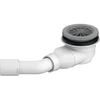 Image de Duravit Vidage de bac à douche Diamètre 9 cm, sortie horizontale