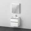Image de Duravit Ensemble de meubles D-Neo 60x48cm, WT, WTU, 1SBK, SP, An R, blanc mat