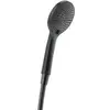 Image de Duravit Douchette 3 jets 110 245 mm, raccord G 1/2, noir mat