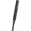 Image de Duravit Douchette 212 mm, raccord G 1/2, angle, noir mat