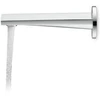 Image de Duravit Bec de baignoire Tulum Déport 171 mm, rosace ronde, chrome