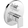 Image de Duravit Tulum by Starck Mitigeur monocommande bain/douche encastré, avec inverseur, robinet salle bain avec cartouche céramique, robinetterie, chromé