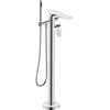 Image de Duravit Mitigeur monocommande baignoire Tulum A 216 mm, sur pied, avec inverseur, chrome