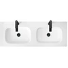 Image de Duravit Mitigeur lavabo Tulum M, bec 135 mm, sans vidage, noir mat