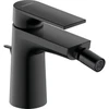 Image de Duravit Mitigeur monocommande pour bidet Tulum, bec 126mm, avec vidage, noir mat